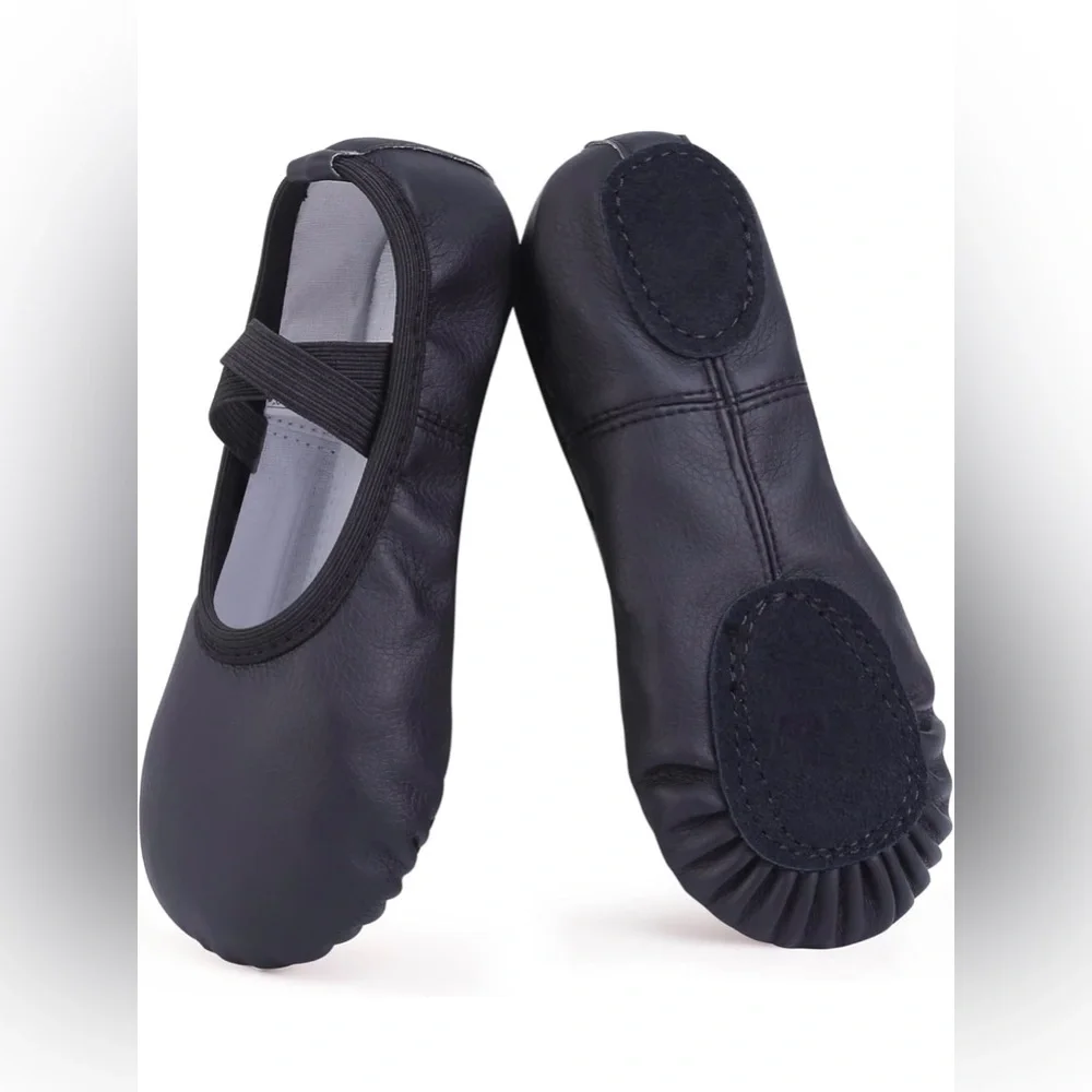 Girls Black Ballet Shoes